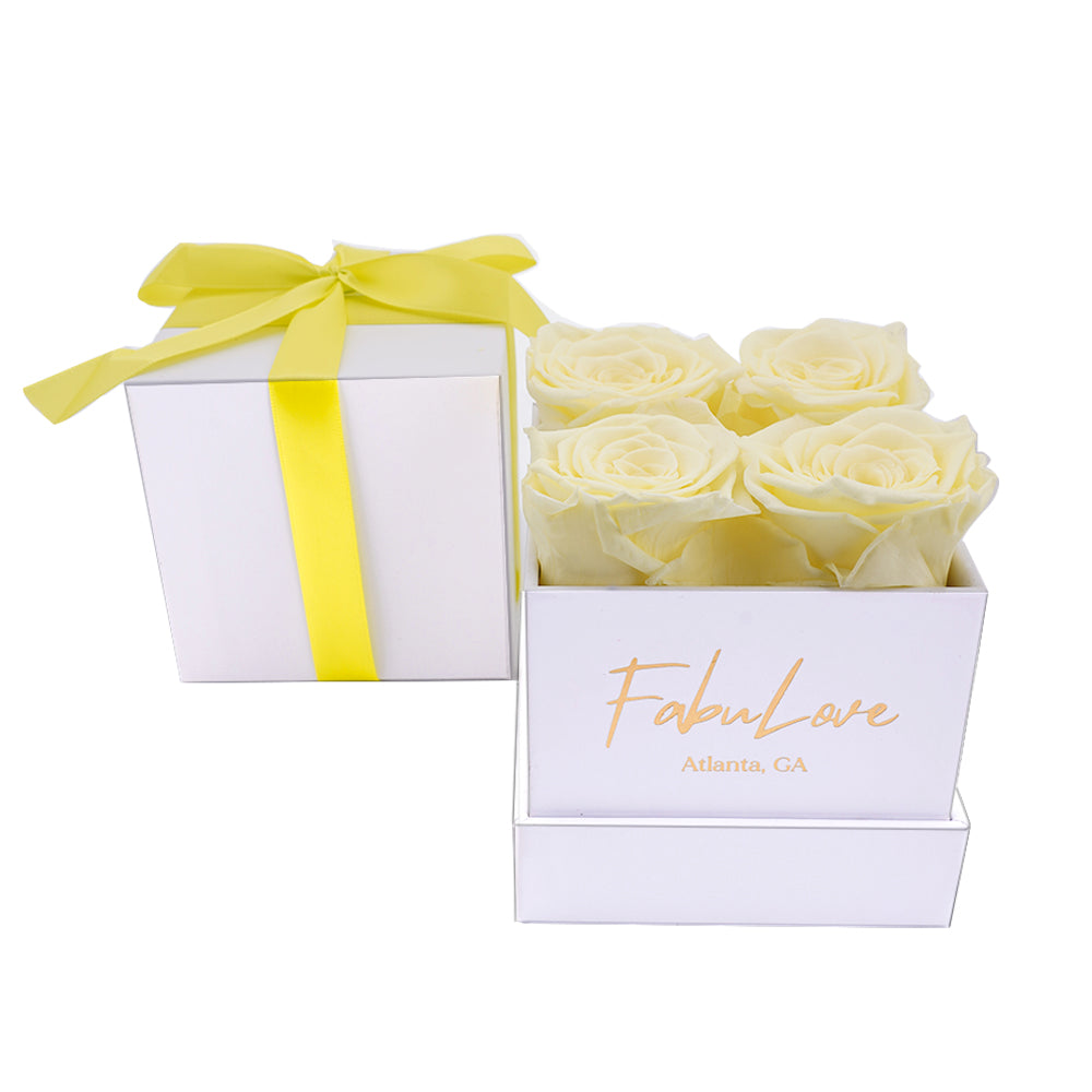 Pudełko Prezentowe z Wieczną Różą